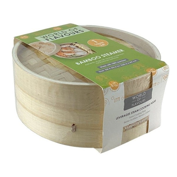 Steamer Bamboo 1Lyr Sm Lt Brwn