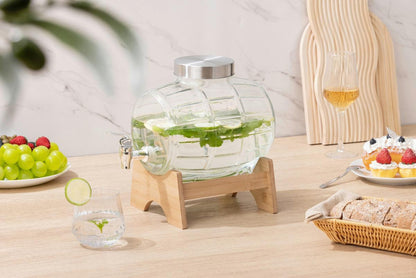 Glass Juice Dispenser