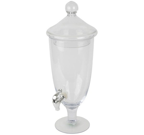 Glass Dispenser Clear Trans 3L