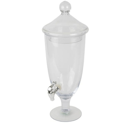 Glass Dispenser Clear Trans 3L
