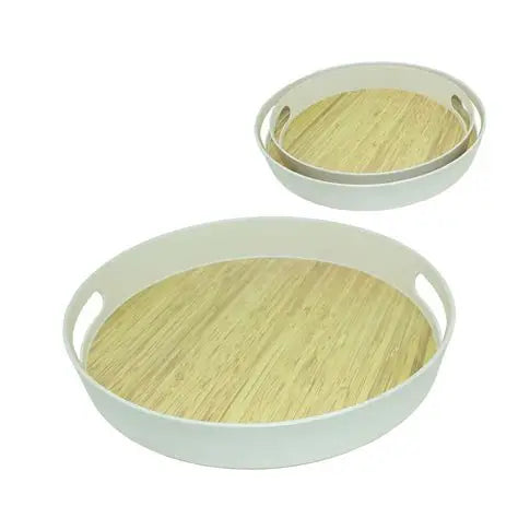 Tray Bamboo Round