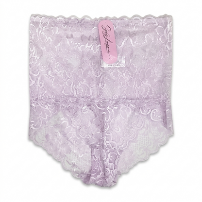 Ladies High Waist Lace Panty S-XL