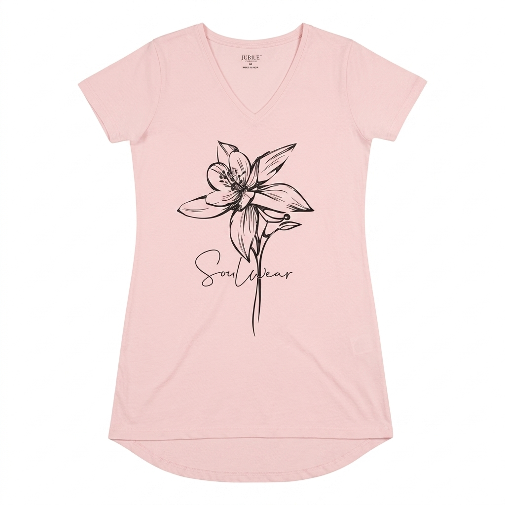 Ladies Short Sleeve Nightie M-XXL
