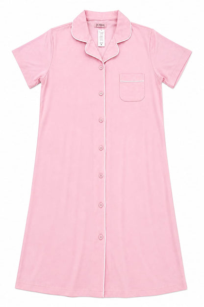 Ladies Button Front Nightie 1XL-3XL