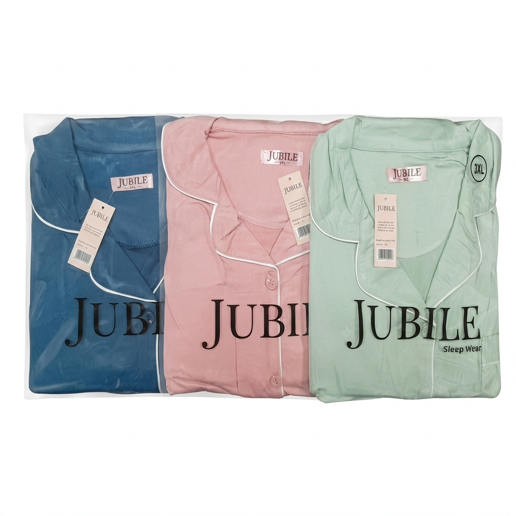 Ladies Button Front Nightie 1XL-3XL