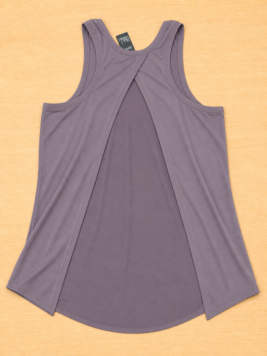 Ladies Sleeveless Top Open Back S-XL ast