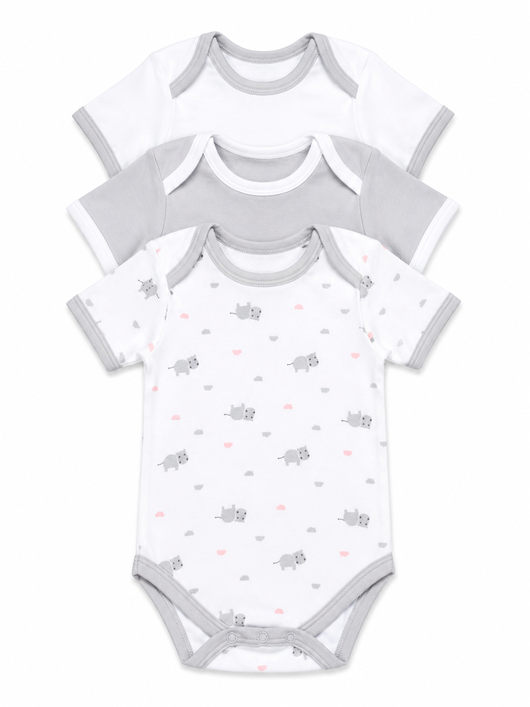 Unisex Onesie Short Sleeve 0-12M