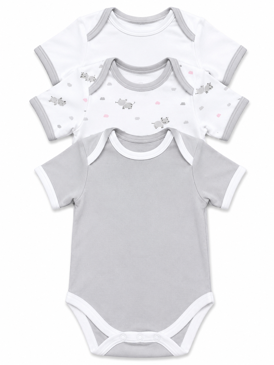 Unisex Onesie Short Sleeve 0-12M