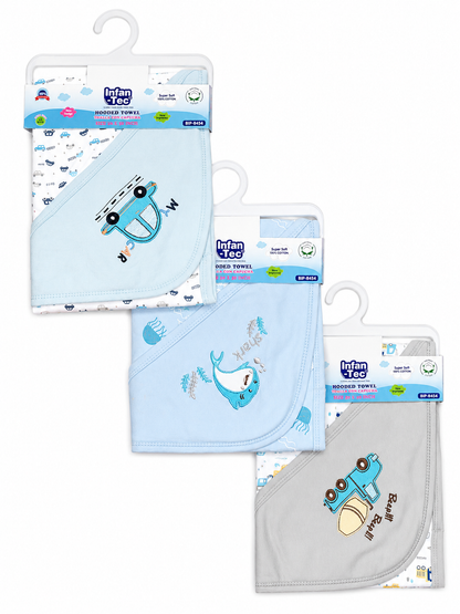 Hooded Towel Emb w Hanger