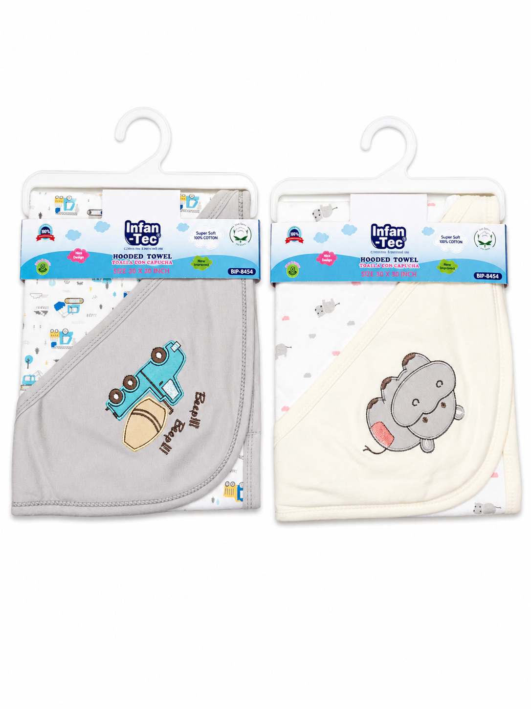 Hooded Towel Emb w Hanger