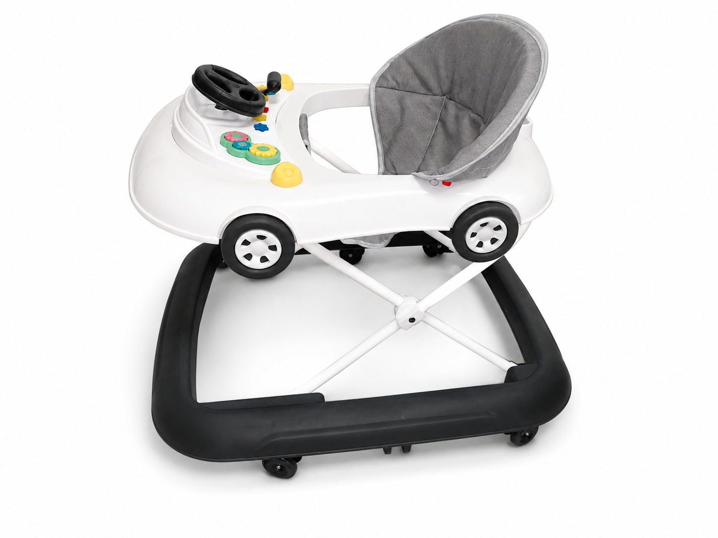 Baby Walker with Interactive Car Dashboard