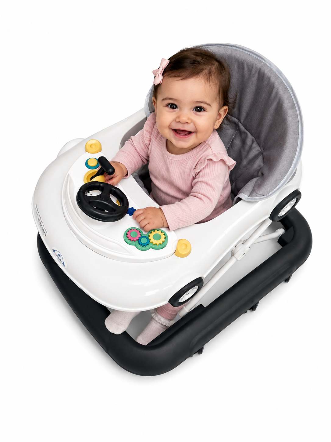 Baby Walker with Interactive Car Dashboard