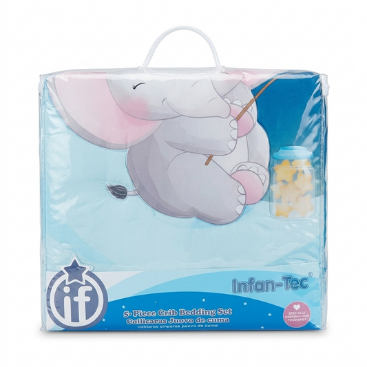 Crib Comforter 5 piece Set