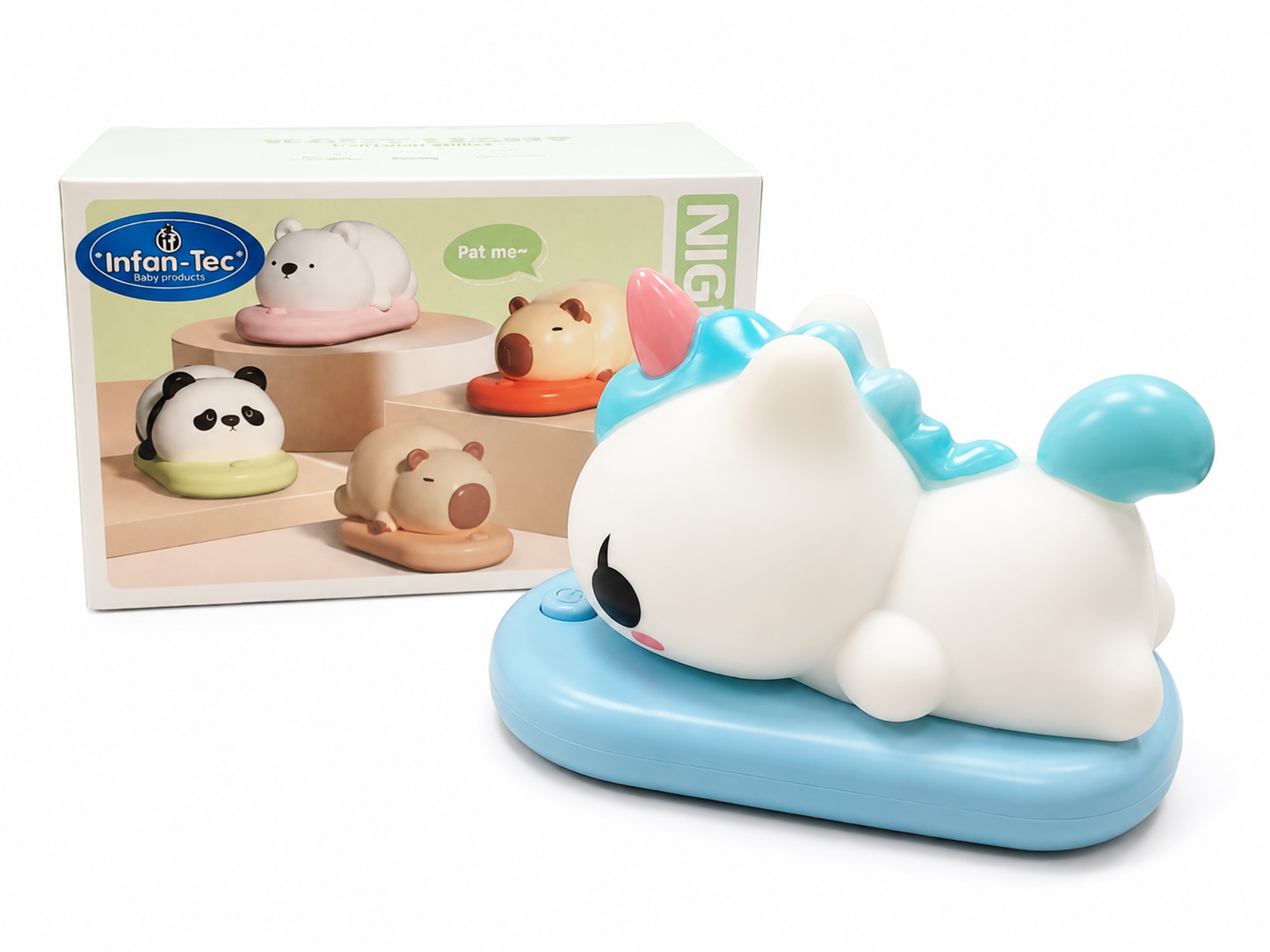 Unicorn Night Light 3Assorted