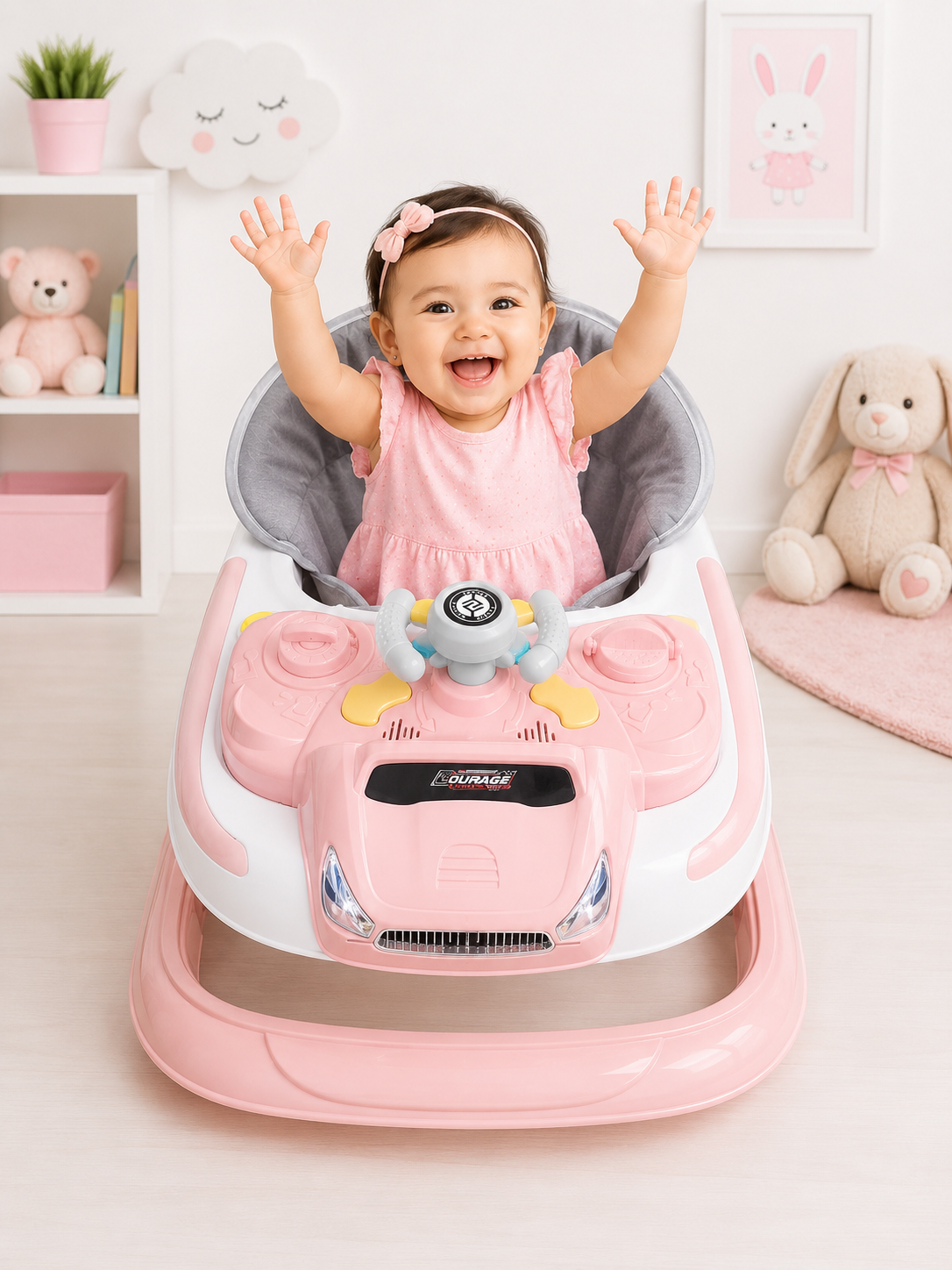Baby Walker with Musical Dash Board
