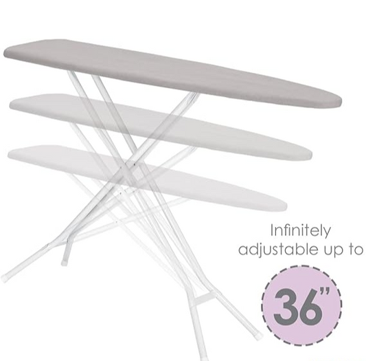 Ironing Board Perforated Top Lt Grey