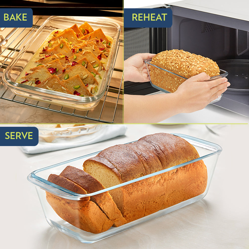 Glass Dish Loaf 1.2lt