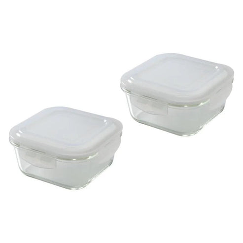 Lunch Bag w/Glass Bowls Set