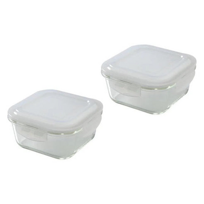 Lunch Bag w/Glass Bowls Set