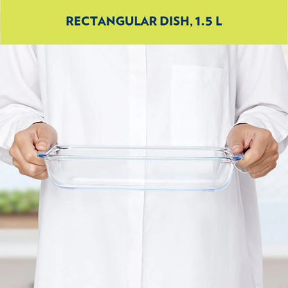 Glass Baking Dish Rect 1.5L