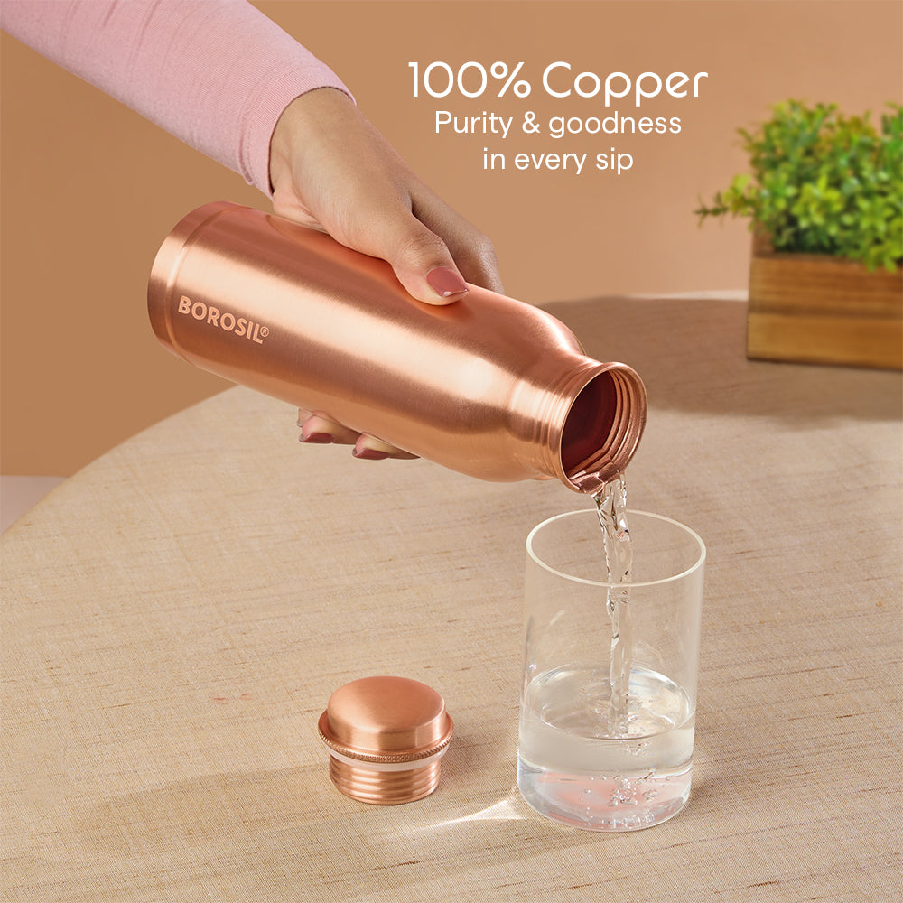 Gemini Copper Bottle Copper 800ml