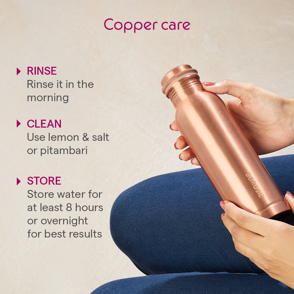 Gemini Copper Bottle Copper 800ml
