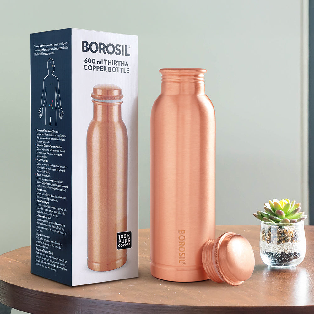 Gemini Copper Bottle Copper 800ml
