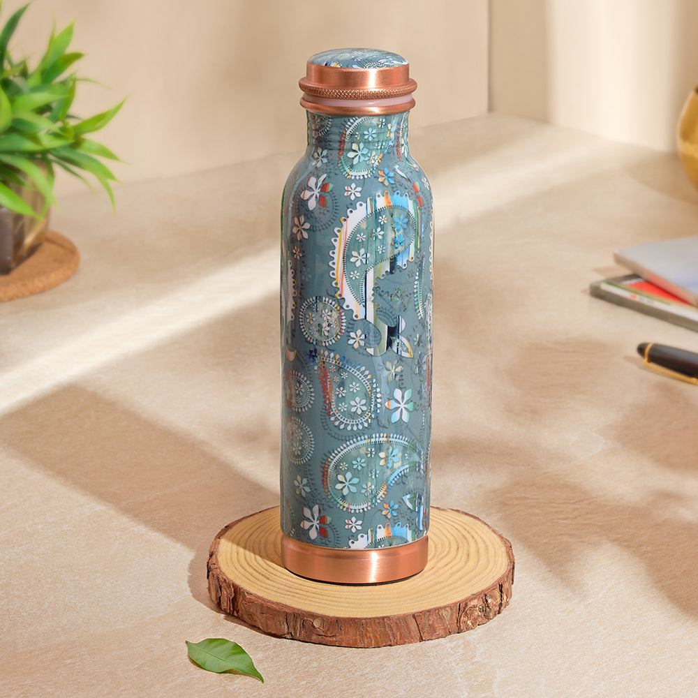 Tirtha Copper Bottle Wellness 600ml