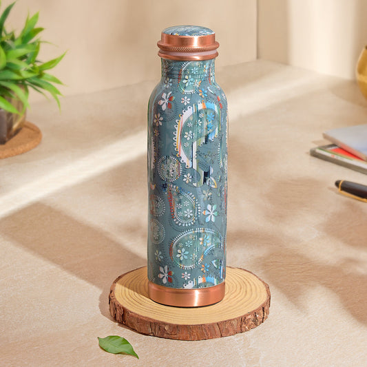 Tirtha Copper Bottle Wellness 600ml
