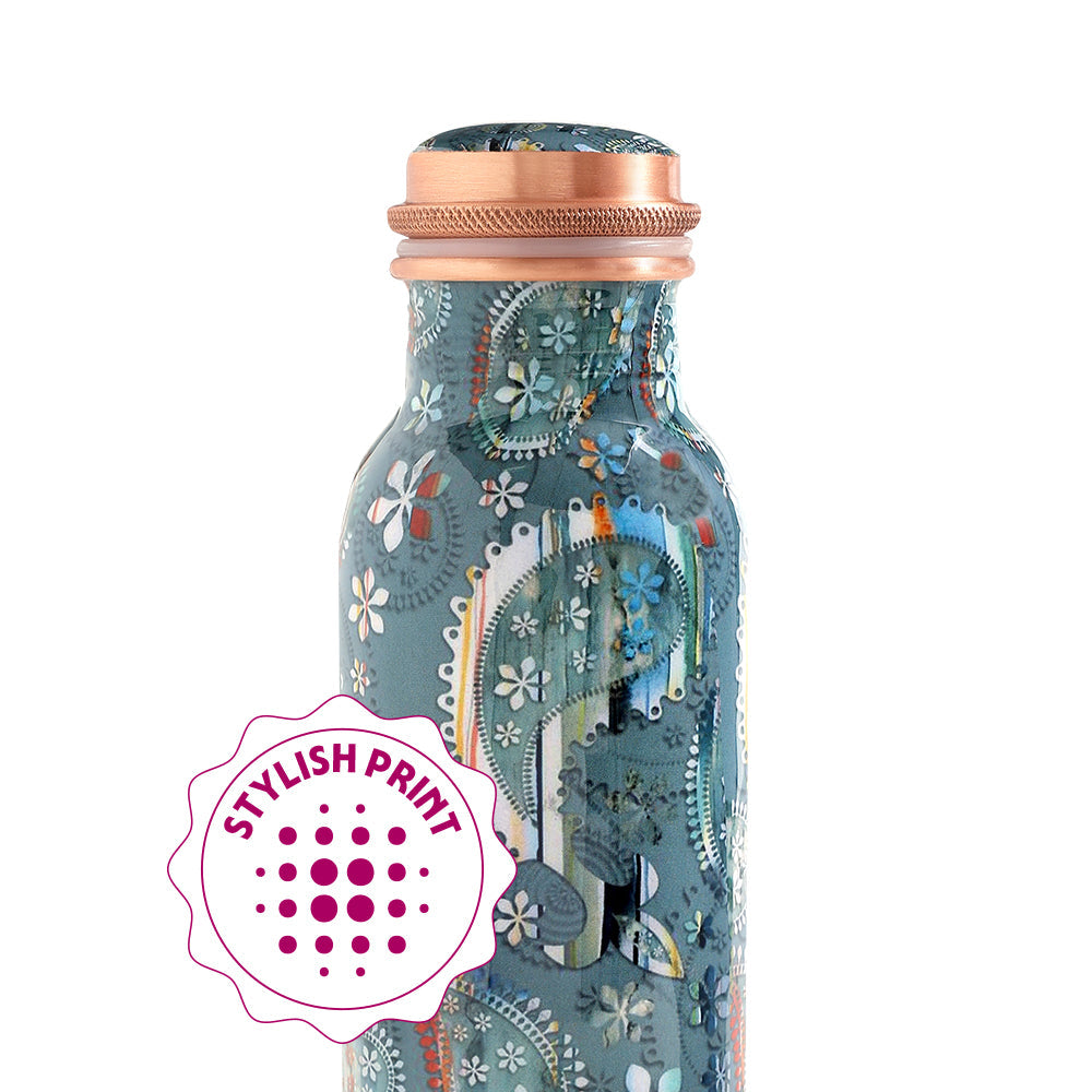 Tirtha Copper Bottle Wellness 600ml