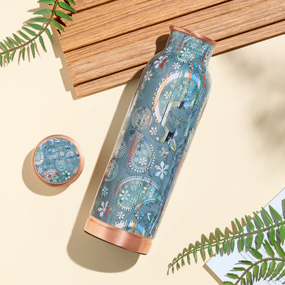 Tirtha Copper Bottle Wellness 600ml