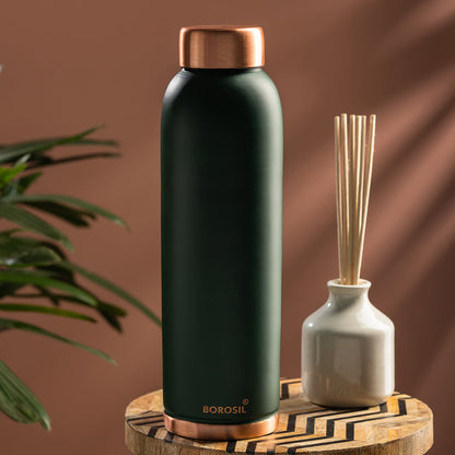 Eco Copper Bottle Green 1L