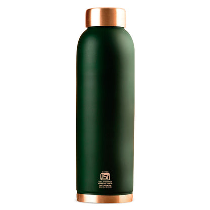 Eco Copper Bottle Green 1L
