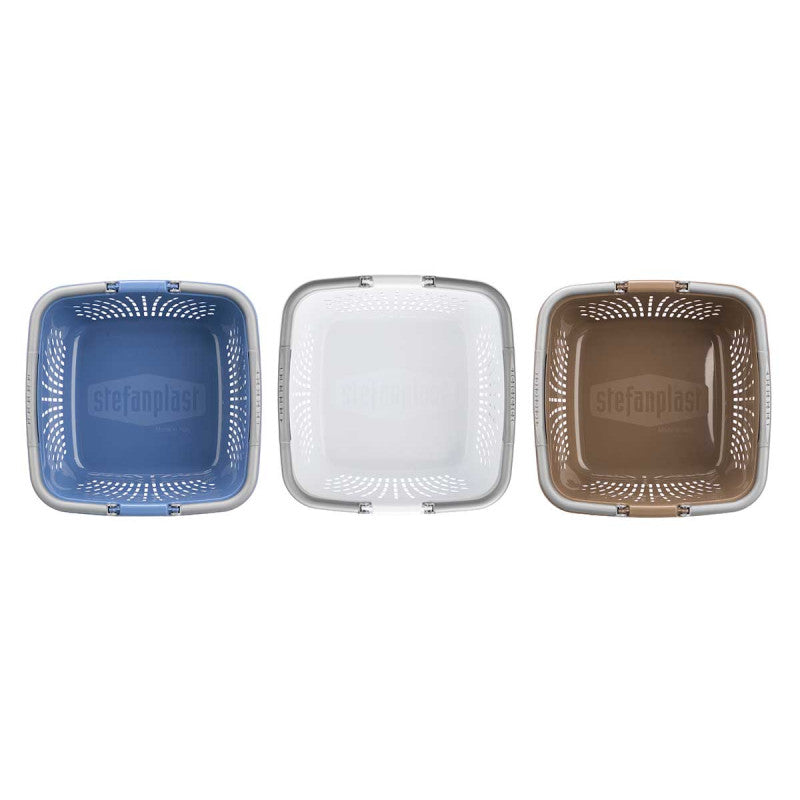 Basket Sq Plastic with Handles