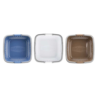 Basket Sq Plastic with Handles