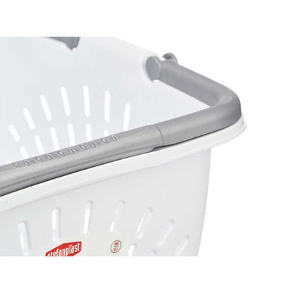 Basket Sq Plastic with Handles