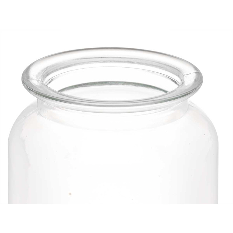 Glass Storage Jar Set 4pc 900ml