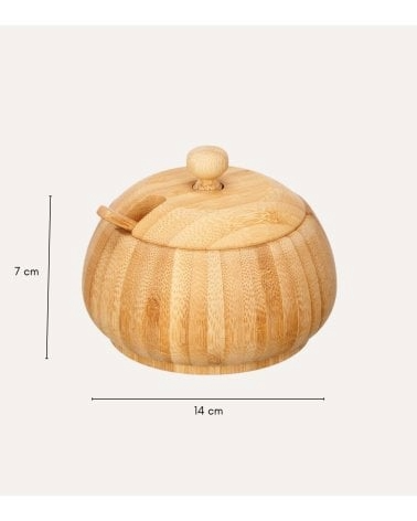 Bamboo Condiment Bowl