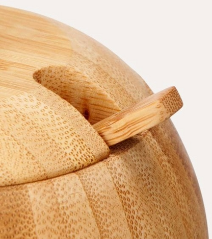 Bamboo Condiment Bowl