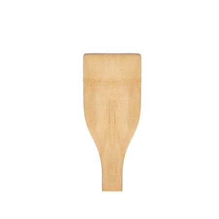 Bamboo Spatula wWhite Handle