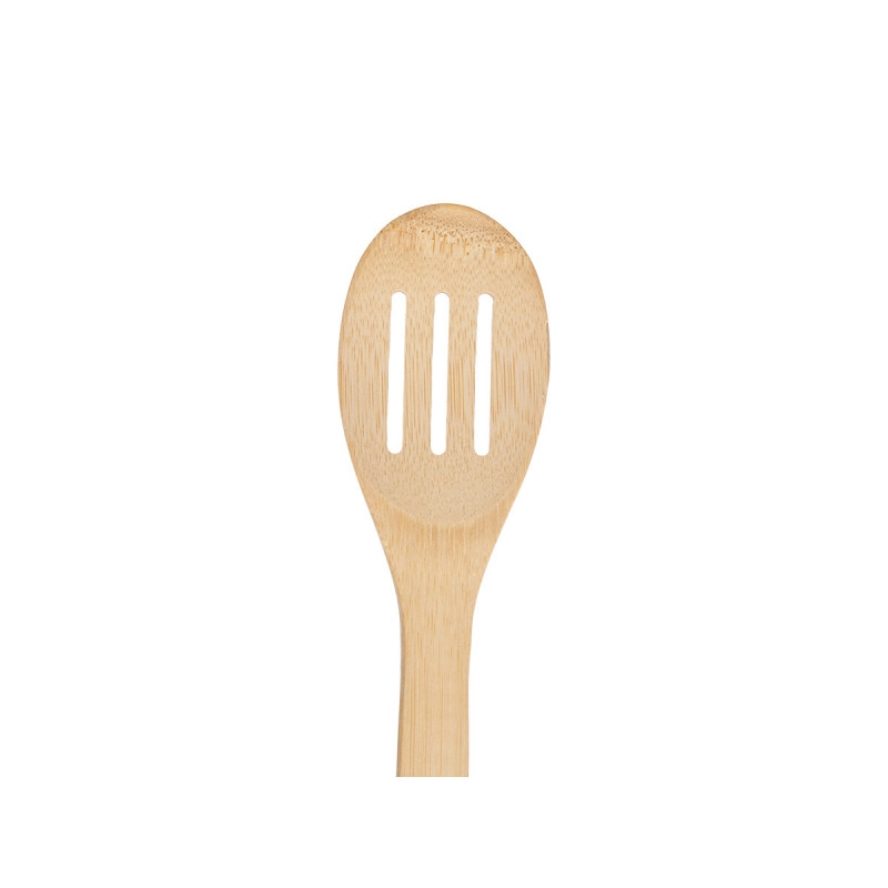 Bamboo Spoon wWhite Handle