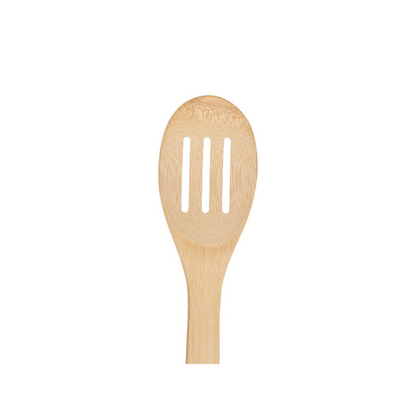 Bamboo Spoon wWhite Handle