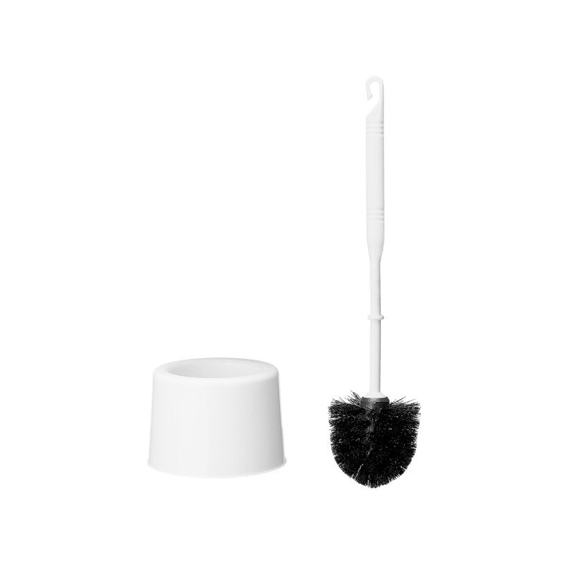Toilet Brush Holder Wht Blk