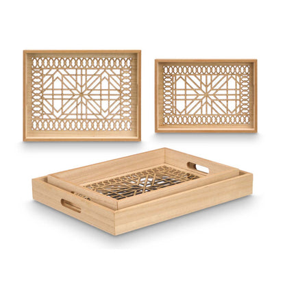 Trays Rec Prism 2pc Set