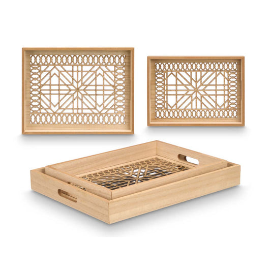 Trays Rec Prism 2pc Set