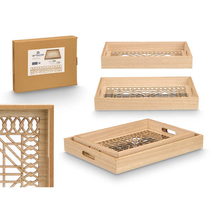 Trays Rec Prism 2pc Set