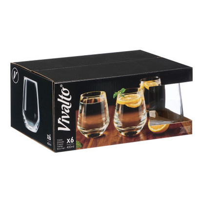 Conic Glass Set 6pc 400ml