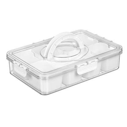 Storage Container wMulti-Compartment