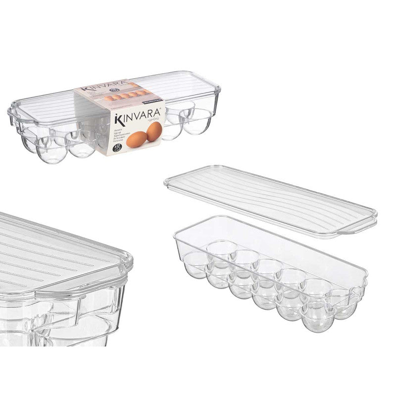 Egg Cup 12 Cav Lng w Lid