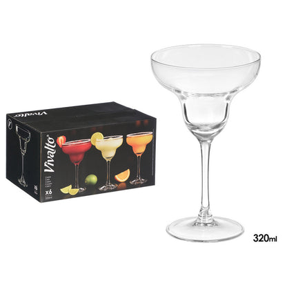 Cocktail Glass Set 6pc 320ml